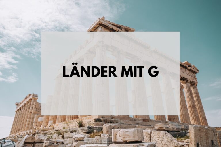Länder mit G