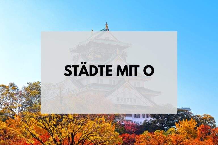 Städte mit O