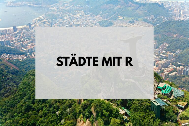 Städte mit R